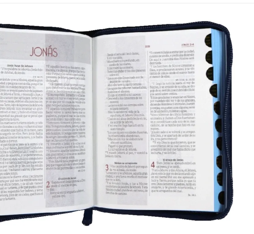 Biblia Bolsillo estilo jeans, Rvr 1960 con cierre